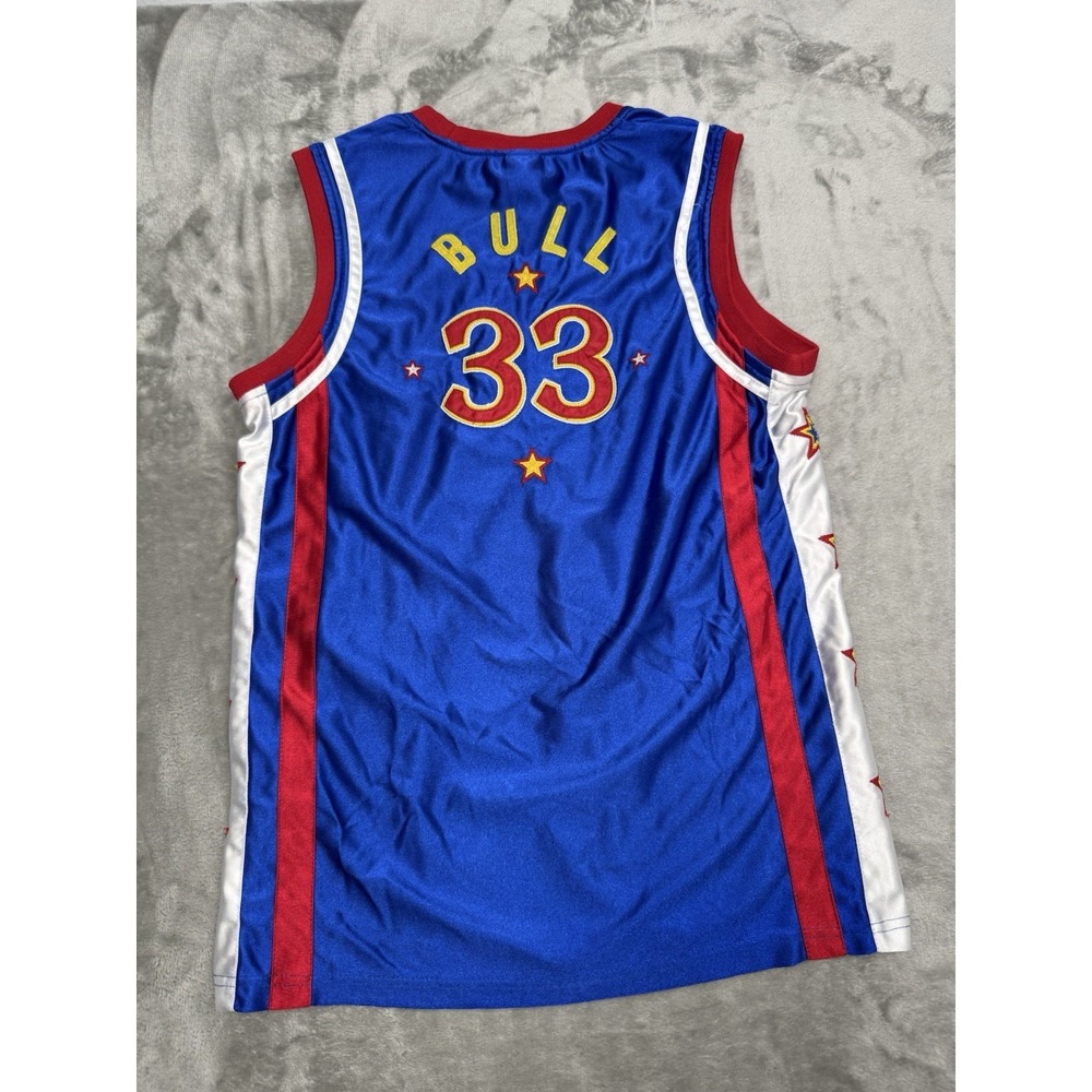 Harlem Globetrotters Youth Large Jersey & Medium Shorts Set Basketball 33 Bull - Picture 7 of 16